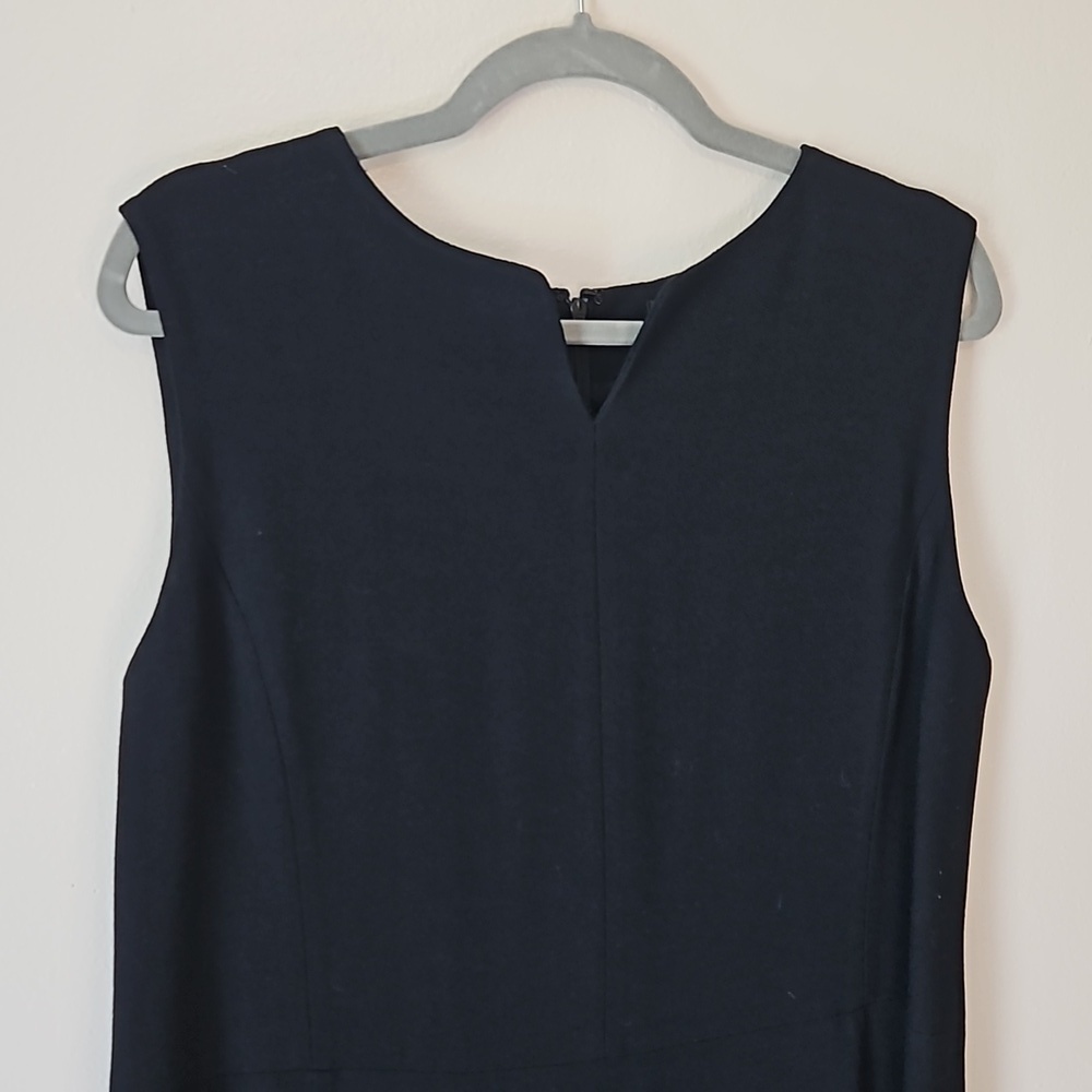 Linda Allard Ellen Tracy Black Dress Size 14